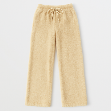 Drawstring High-Waist Warm Pants